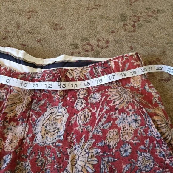 Polo Ralph Lauren Vintage All Over Print Floral Linen Shorts Men's Size 36